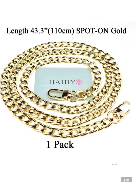 Handbags - 🆕 Purse Chain Strap 43.3' Gold for Shoulder Cross Body Sling Purse Handbag